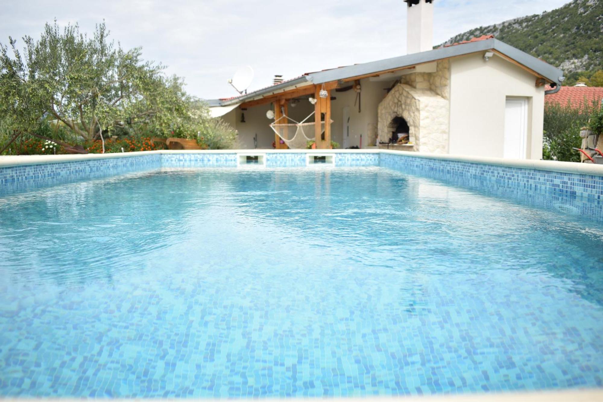Oak House Villa Zadvarje Exterior photo